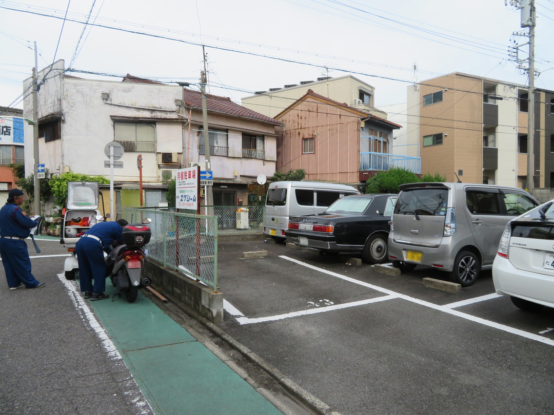 駐車場の様子