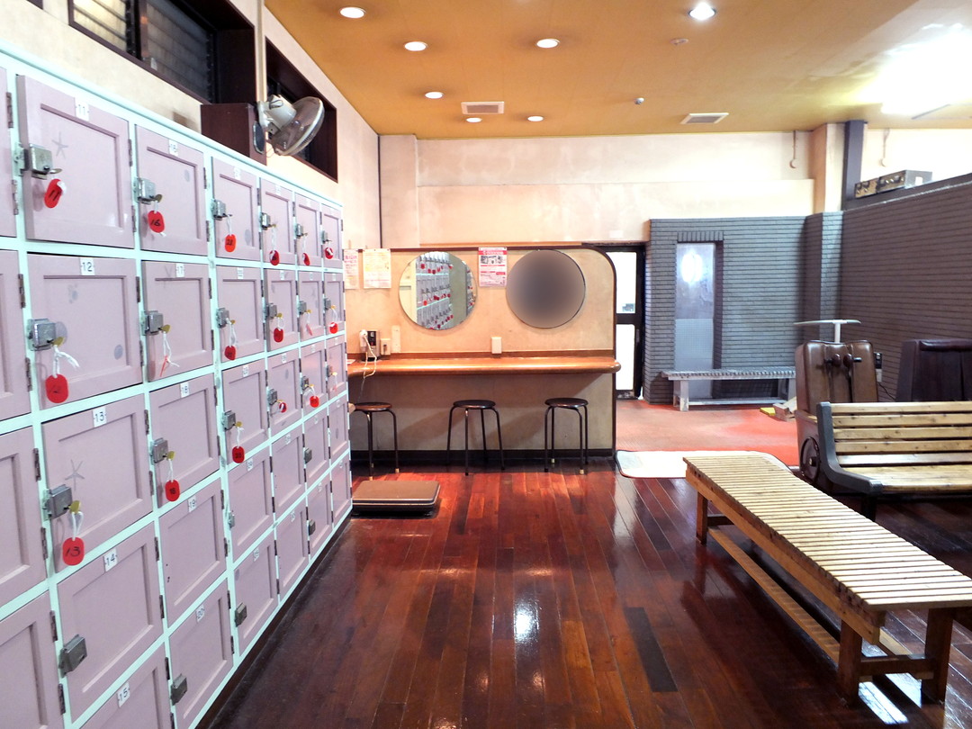 八幡湯（はちまんゆ）の施設の様子