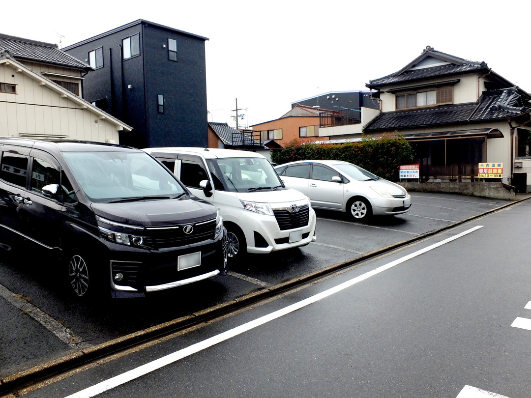 駐車場の様子